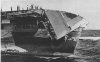 Flight Deck Dammage From Typhoon June 1945