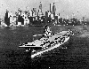 Hornet leaving Brooklyn 1953
