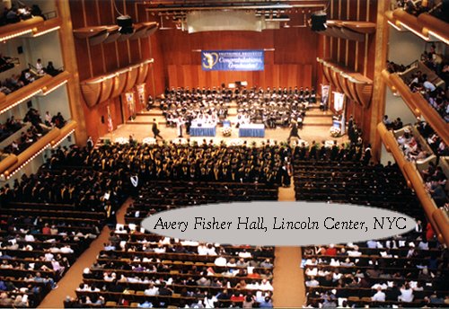 Avery Fisher Hall, Lincoln Center, New York City