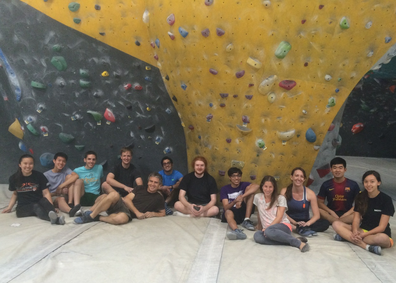 group photo of lab members