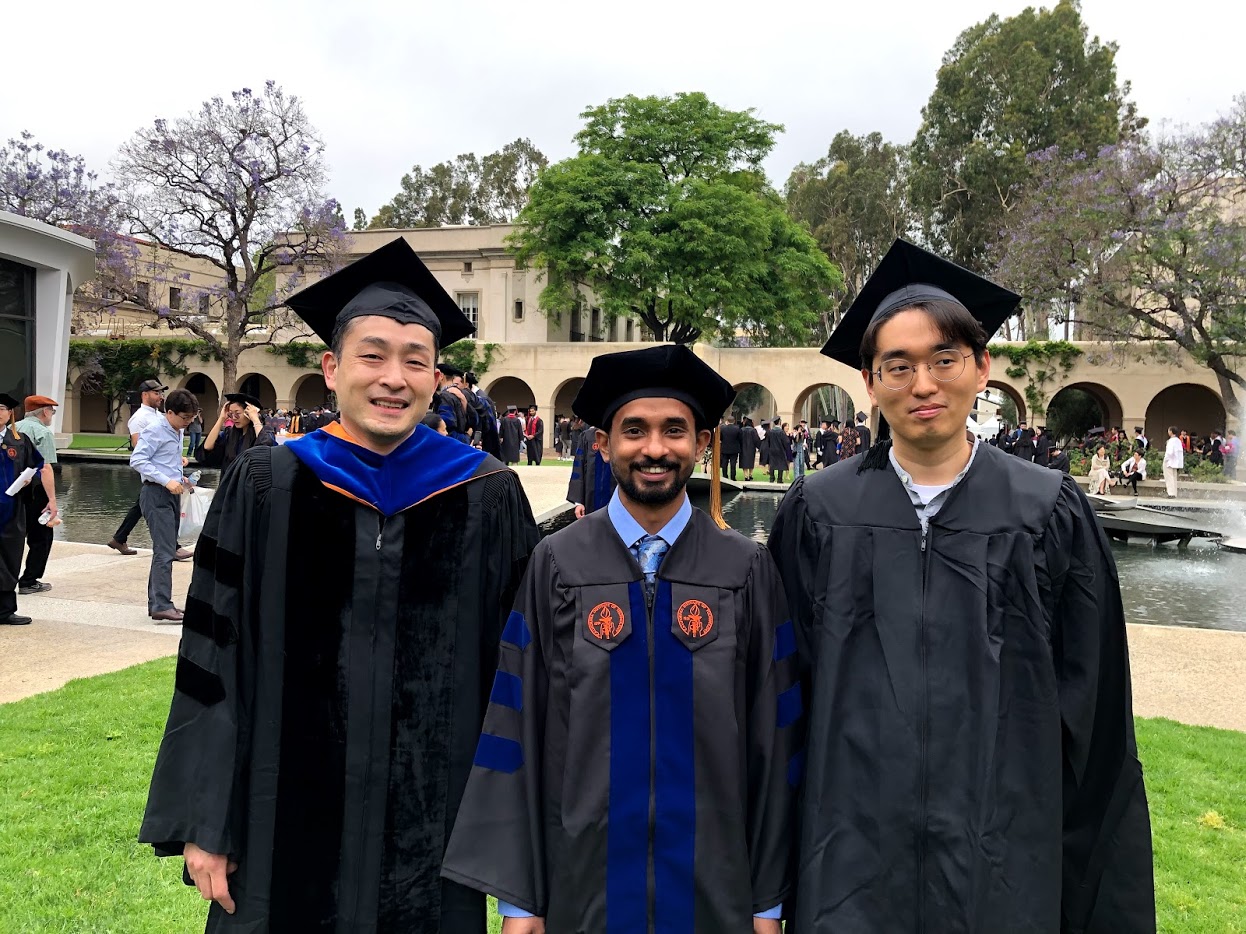 Congrats Vinny and Sangjun!