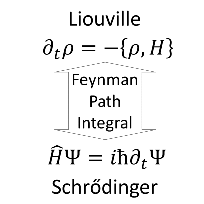 Feynman Path Integral approach connecting the quantum and classical mechanics