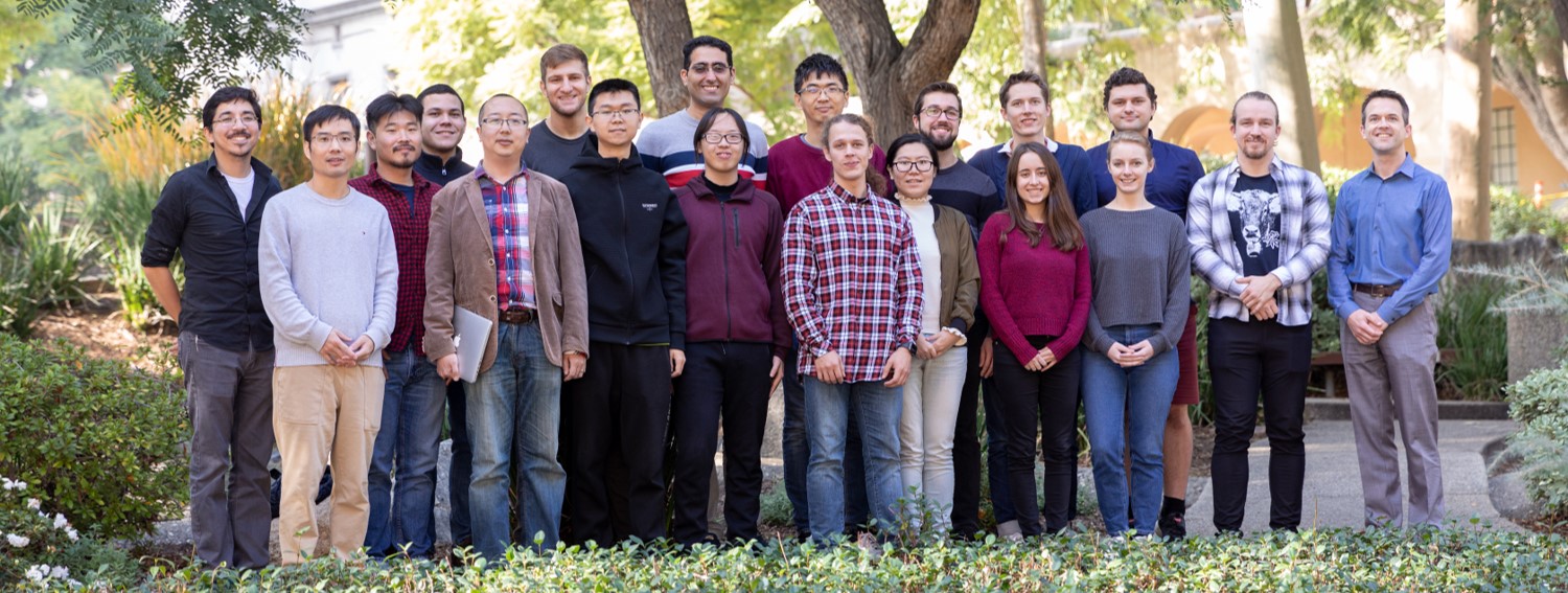 Thomas Francis Miller and his group at Caltech in the summer of 2019