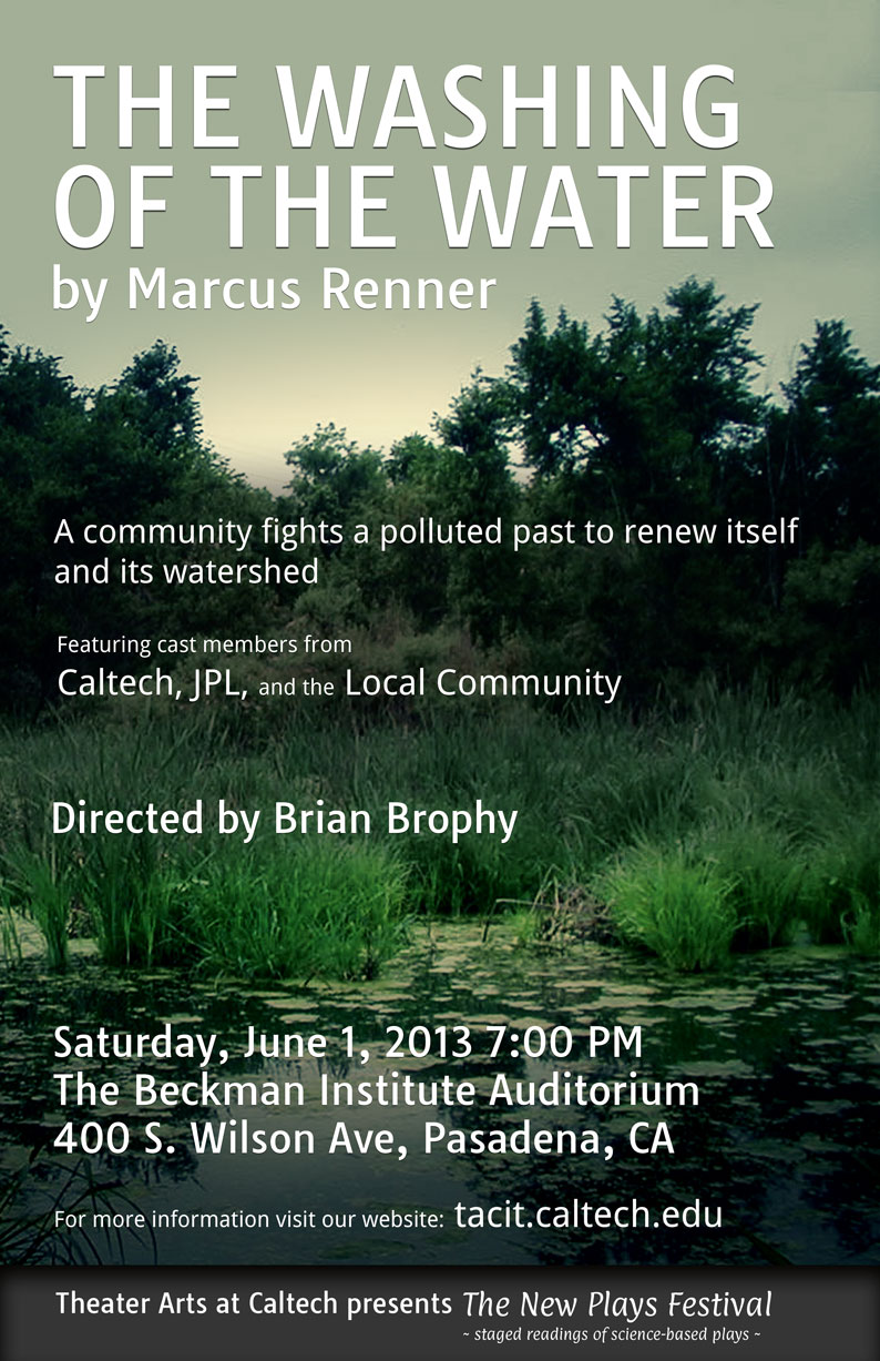 The Washing of The Water Poster